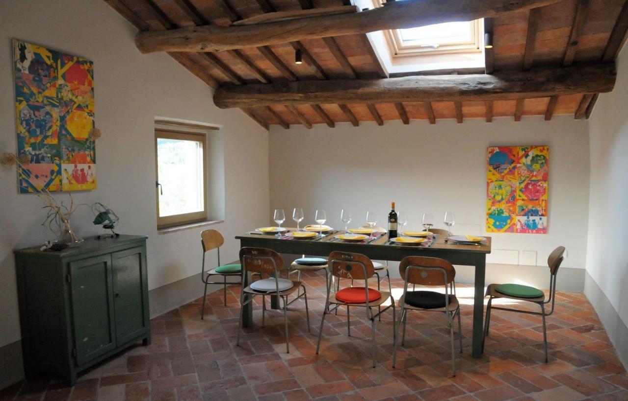 Podere Palazzo Castiglione d'Orcia Bagian luar foto
